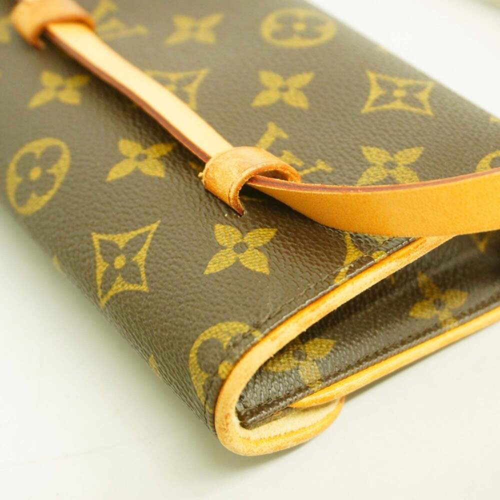 LOUIS VUITTON Authentic Brown Monogram Pochette Fanny Pack - Picture 7 of 12
